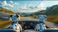 Bored & Driving. Beautiful AI ART , Photography and inspiring Music