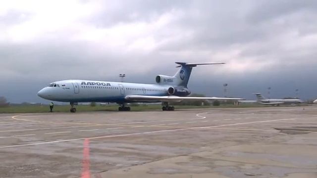 Ту-154 Ижма. Запуск.
