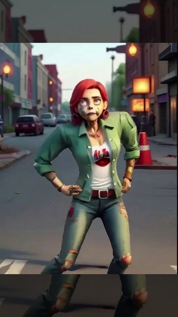 dancing zombie doll