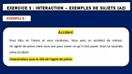 🇫🇷 DELF A2 - Expression orale - Exercice 3 INTERACTION - 15 exemples de sujets (360p)