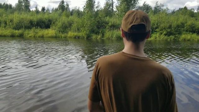 Ездили На Речку Ловить Рыбку|Семья на Аляске (15)