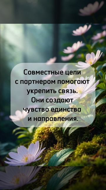 СОВМЕСТНЫЕ ЦЕЛИ В ОТНОШЕНИЯХ.#Shorts