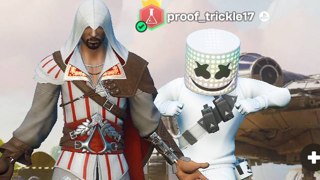 Fortnite Колаба с мандаринчиком бро Star wars