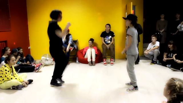 DANSOK HIP HOP BATTLE (1/4) - ASMODEI(win) vs ТИГР