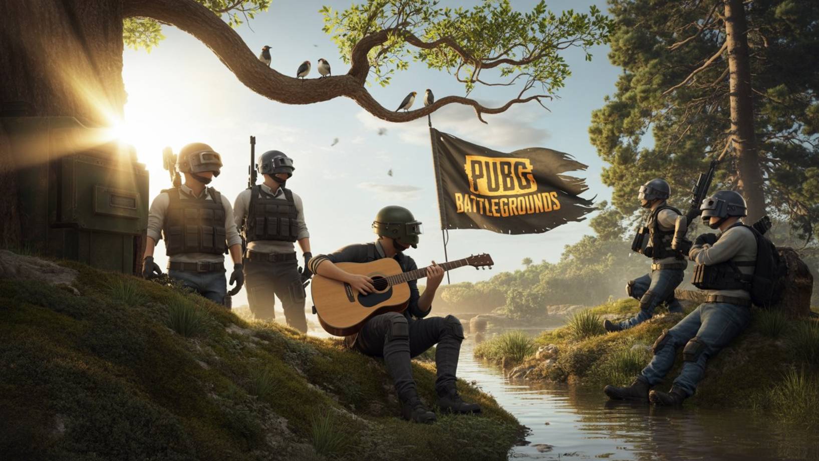 GO В PUBG: BATTLEGROUNDS !