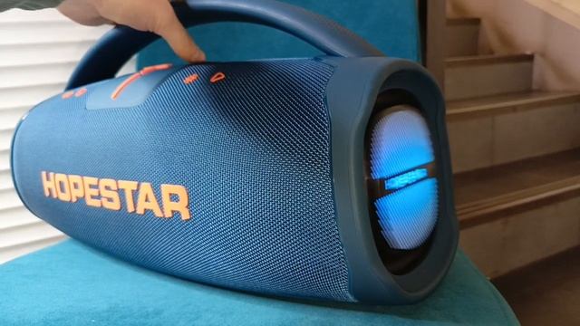 КОЛОНКА 300 ВАТТ HOPESTAR A65 Синяя 🔥 Видеоотчет перед отправкой в Саранск ✅