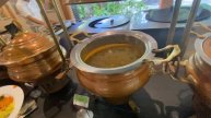 Мальдивы шикарный обед в Adaaran Huduran Fushi