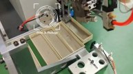 Модуль пробивки отверстий в коробках и вставки ленточки