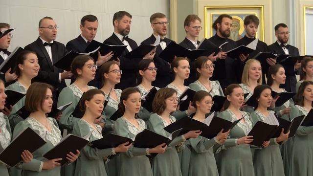 Римский - Корсаков."Звонче жаворонка пенье". Дирижер Евгения Гатовская. Концертмейстер Виктор Зубов