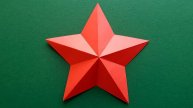 ПОДЕЛКИ на 9 МАЯ! 3D ЗВЕЗДА из бумаги.