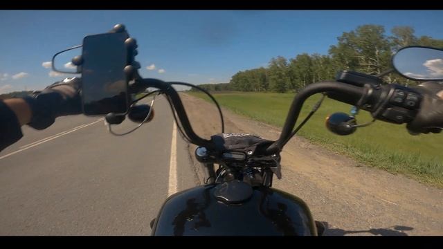 Из Новосибирска на Кавказ - Большое мотопутешествие на Harley - День 1