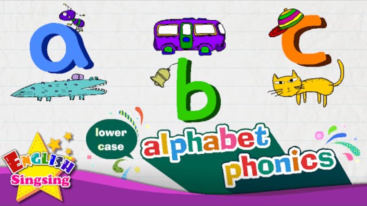 АНГЛИЙСКИЙ ЯЗЫК ДЛЯ ДЕТЕЙ | Alphabet song – letter a to z - lower case (small letter)