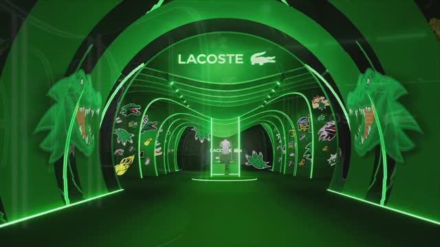 Виртуальный шоурум Lacoste