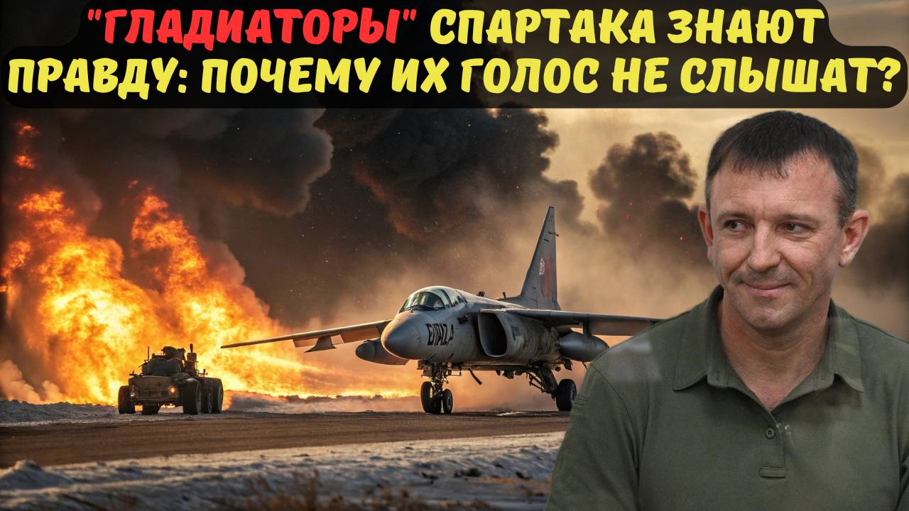 "ГЛАДИАТОРЫ" СПАРТАКА ЗНАЮТ ПРАВДУ: ПОЧЕМУ ИХ ГОЛОС НЕ СЛЫШАТ?