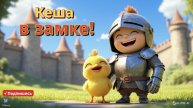Приключения Кеши: Рыцари, замки и тайны! 🏰🛡️🐻"