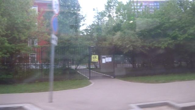 Москва, автобус 552, участок Бакунинская улица - Бакунинская улица