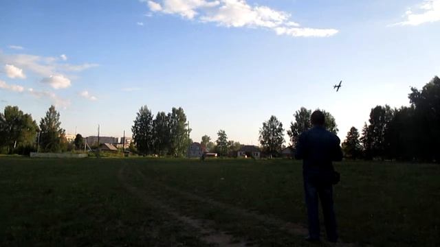 Полет модели SBASH 342 в г Кушва