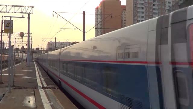ЭП20-008 со скоростным поездом "Стриж" №712 "Москва - Нижний Новгород"
