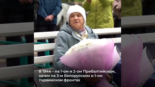 ⭐️ Парад Победы для ветерана Анны Якимчук  Жительница Ульяновска Анна Якимчук ушла на фронт в 19 лет