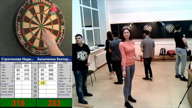 Финал  Засыпкина Екатерина - Строгонова Надежда