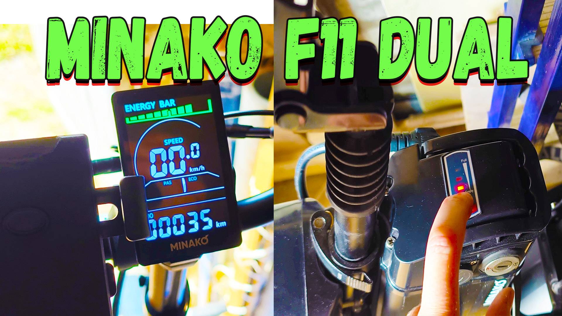 Minako F11 Dual индикатор аккумулятора. Кому верить?