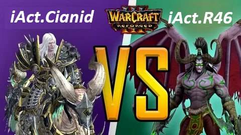Шоу матч Warcraft 3: Возвращение легенд R46 vs Cianid после 12 лет! 👻🦀🔥