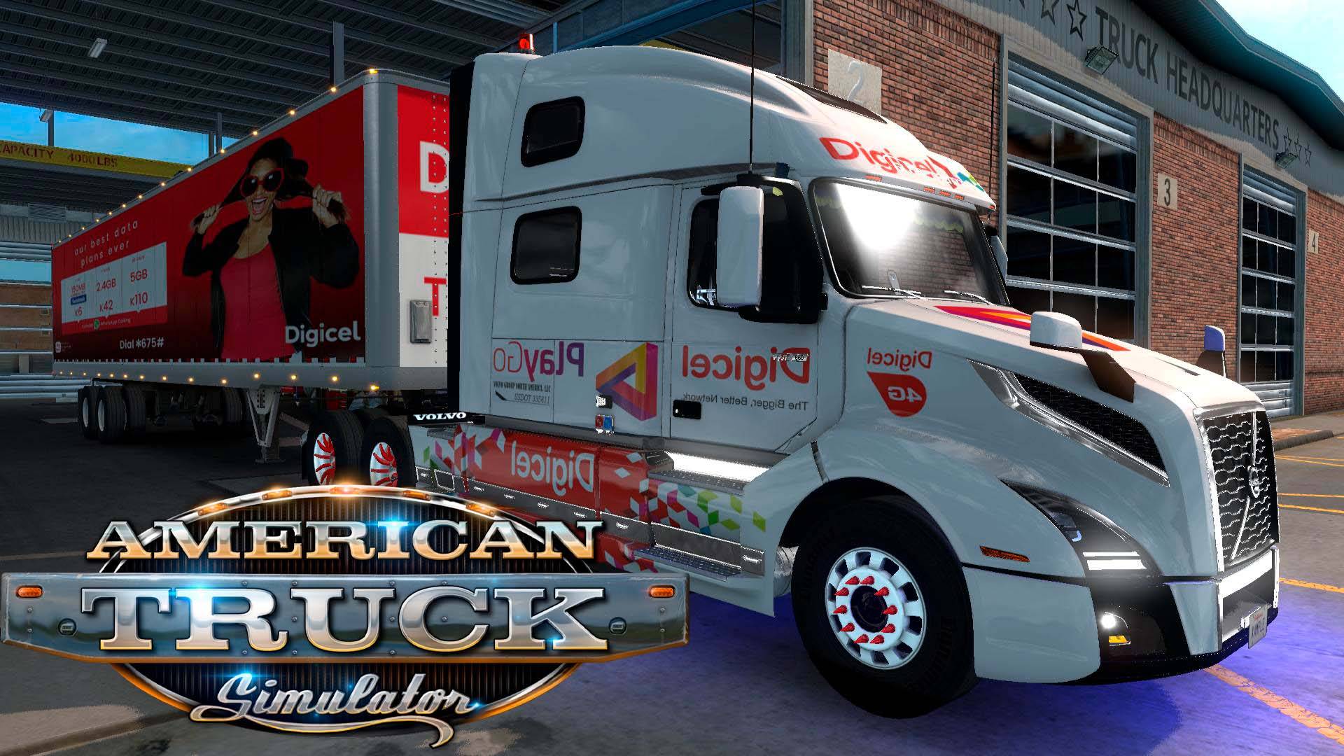 🔴American Truck Simulator. Колесим по Штатам / Музыка для настроения.