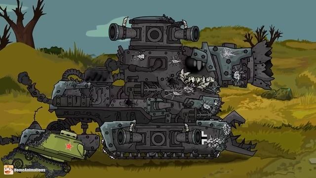 Мусорный монстр. Я загрызу КВ-6!!