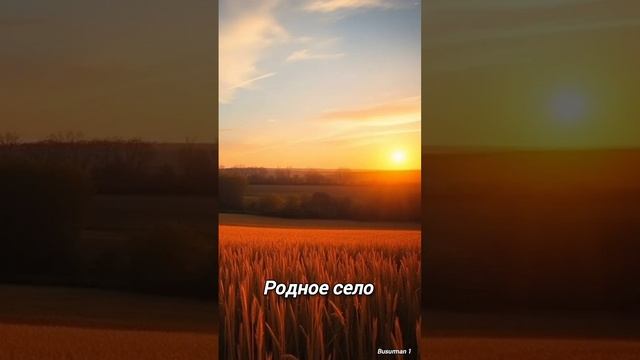 Родное село