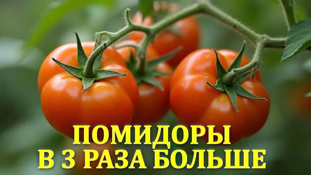 🍅🚀 ЭТА ПОДКОРМКА заставит ТОМАТВ ПЛОДОНОСИТЬ как СУМАСШЕДШИЕ! ПРОВЕРЕНО!
