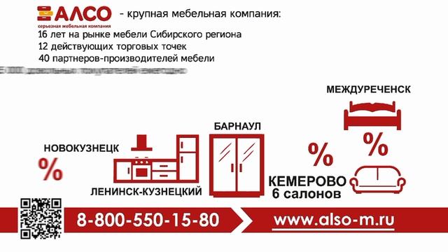 Имиджевый ролик мебельной компании АЛСО 2024