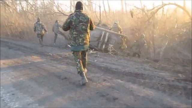 Пьяные каратели на БМП