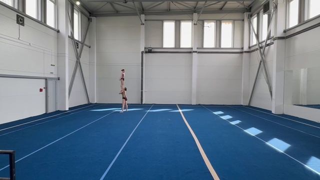 ЖП 1 спортивный, Воробьёва Полина - Морозова Валерия, ДК Маш-ль, Темповое упражнение
