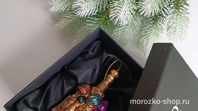Ёлочная игрушка ПОКРОВСКИЙ СОБОР, стекло, 13 см, 4060439-wd