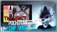 🐺 Роско смотрит ТРАФЭ - тир лист фурри атрибутики