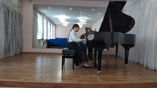 Кемерово, ЦДШИ, Рыкова Екатерина - Р. Шуман  "Сицилийская песенка" из "Альбома для юношества"
