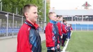 Самую масштабную копию Знамени Победы развернули воспитанники ЦСКА
