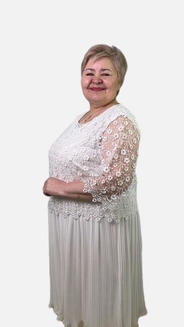 Платье Гипюр 58-62 размера