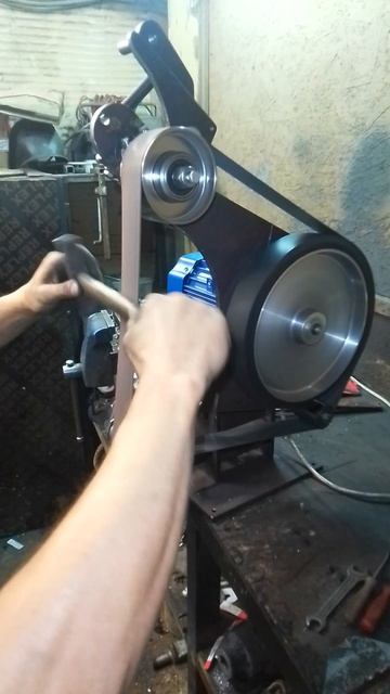 Гриндер "Добрыня" работа на провисе