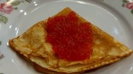 №09 Икра красная с рыжими блинами. (серия всё вкусное готовим дома). №09 (1)