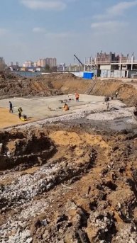 ДунСтрой групп, разработка котлована, вывоз грунта