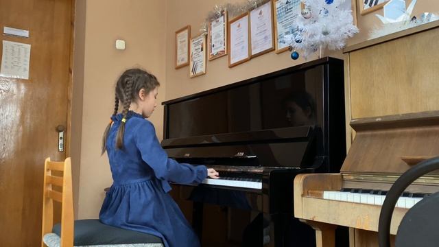 Бебешина Екатерина, г. Минск, М. Регер «Листок из альбома»