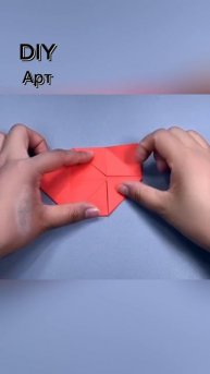 Оригами сердца из бумаги. DIY
Арт
