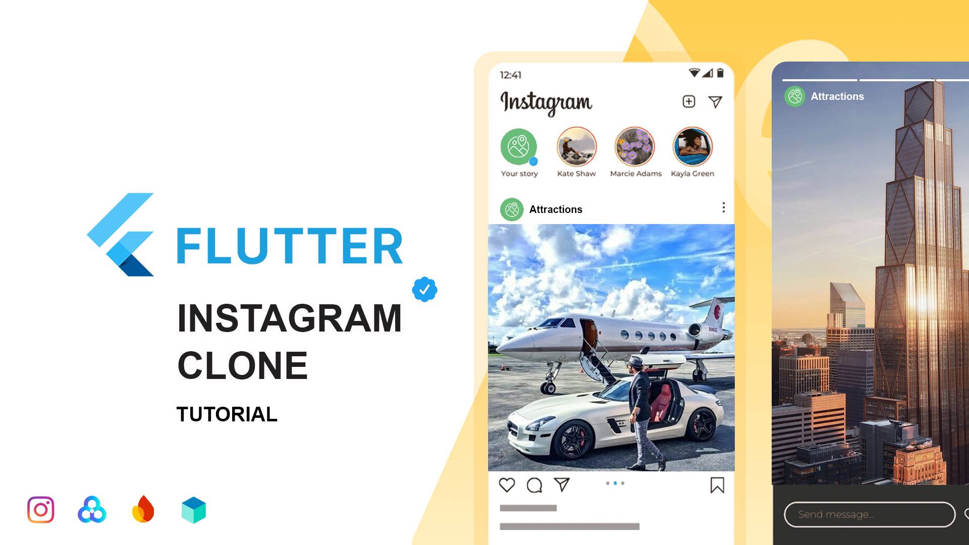 🚀 Flutter Instagram Clone App | GetIt Integration + Registration Screen Tutorial 🚀