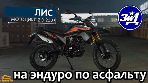 На ЗиД 250 Лис по асфальту