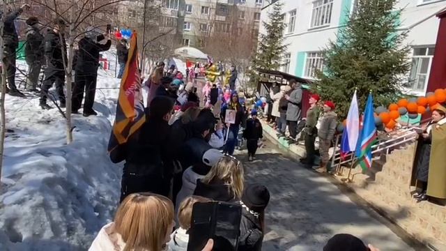 6.05.2025. На параде у внучки в Детском саду