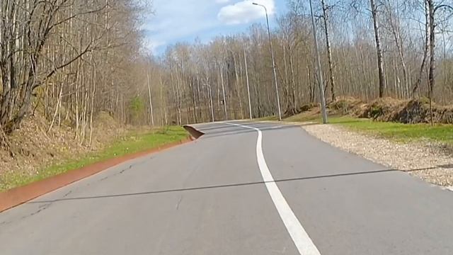 Тест-драйв Akaso v50x на велосипеде ON STAB(стадион)