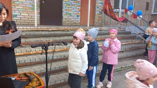 Парад дошколят в честь 80-летия Победы