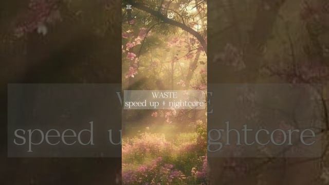 Песня waste :3 (спид ап + найцкоре)