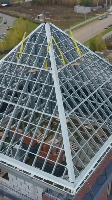 Каркасы куполов из ЛСТК 3.0 для многоквартирных домов в